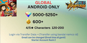 Account One Piece Bounty Rush OPBR Series B