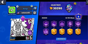 Brawler 82/103-Trophy 30k-Skin Total 208-Gems 399-Bling 26352