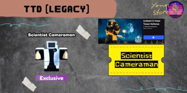 Scientist Cameraman (Toilet Tower Defense - Legacy)