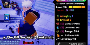 The Rift Sorcerer (Awakened)/Gojo Evo Todopoderoso Doble Rasgo