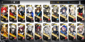 ARKNIGHTS GLOBAL STARTERMID 6*6, LIMITED EXUSIAI ALTER, ULPIANUS, DEGENBRECHER, EXECUTOR ALTER, SILVERASH, EXUSIAI