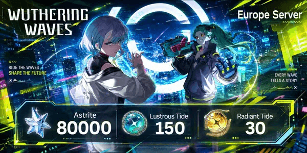 Tide Wuthering Waves Platinum Edition Gacha Account