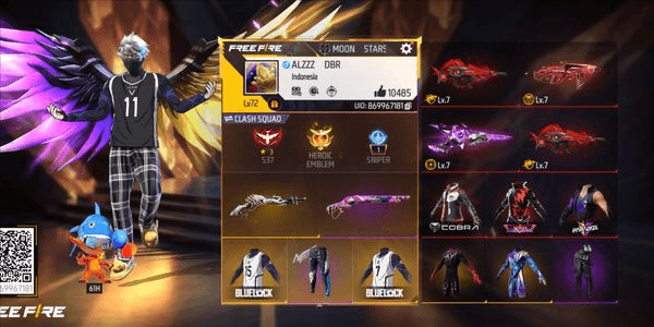 Gambar Product Garena Free Fire account