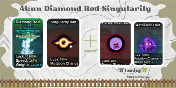 Gambar Product Akun Diamond Rod