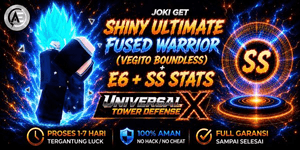 Joki Obtenha Guerreiro Supremo Fundido Brilhante (Vegito Boundless) + SS Stas || Universal Tower Defense X (UTDX) ||