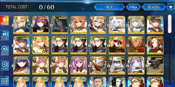 Gambar Product [NA][Starter] Skadi + Tamamo + Koyanskaya + Lady Avalon + Oberon