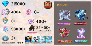Akun Reroll SIAP GACHA Starter [Hollyberry] - 1