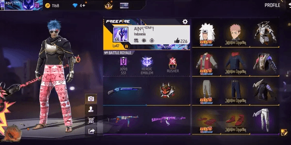 CHEAP GOOD FREEFIRE ACCOUNT GUARANTEED 100% SAFE