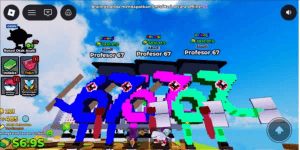 RAINBOW PROFESSOR 67 | Kick a Lucky Block