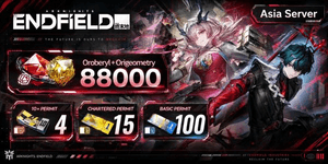 Arknights Endfield First Edition Oroberyl Reroll Account