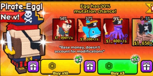 PIRATE EGG X1 | Catch And Tame!