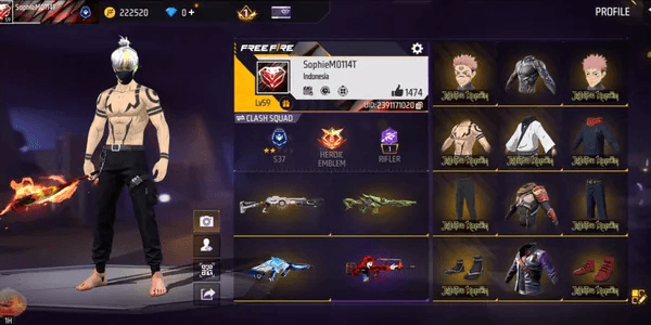 CHEAP SULTAN FREE FIRE ACCOUNT