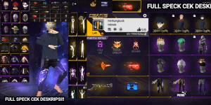FREE FIRE SULTAN ACCOUNT WITH MANY COOL WEAPONS