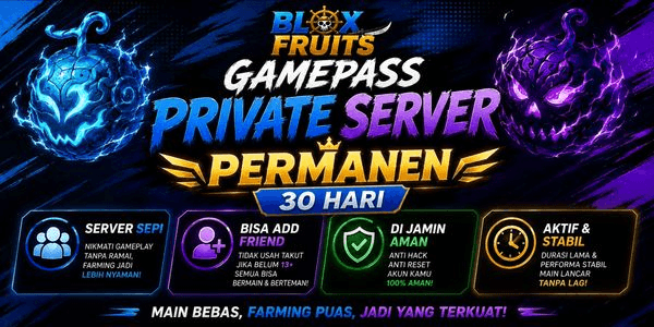 Gambar Product GAMEPASS PRIVATE SERVER [PERMANENT]