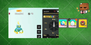 Evomon - SSS Shiny Blue bird - starter level 10