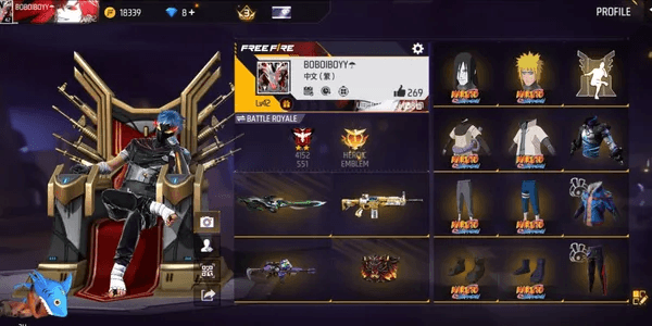 FREEFIRE SULTAN ACCOUNT 100% SAFE GUARANTEE