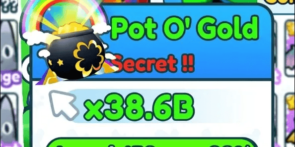 SECRET Rainbow Pot O Gold - Tap Simulator