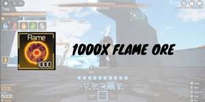 1000x Minerai de flamme - Broken Blade