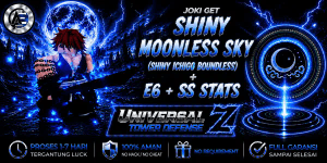 Joki Get Shiny Moonless Sky (Shiny Ichigo Boundless) E6 + SS Stats || Universal Tower Defense Z (UTDZ) ||