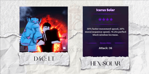 Hex Solar D4C: Love Train | Legendary Trait - A Universal Time (AUT)