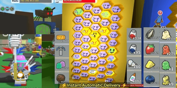 Fuzzy Tadpole Hive #2 - Bee Swarm Simulator
