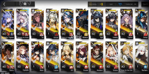 ARKNIGHTS GLOBAL MIDGAME 17*6, LIMITED SAKIKO, PRAMANIX ALTER, ULPIANUS, TYPHON, EYJA, THORN, TITI, HOEDERER, KALTSIT, BLAZE, EXUSIAI, IFRIT, VIVIANA, LUMEN