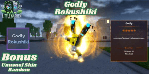 Godly Rokushiki Bonus 1 Unusual Skin Random - A Universal Time