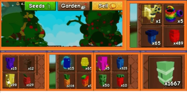Grow A Garden 2 Account - AS SHOWN IN PICTURE