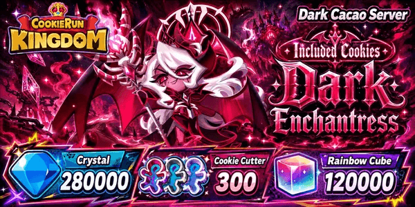 Account Loaded Crystal CRK Cookie Run Kingdom Best Edition