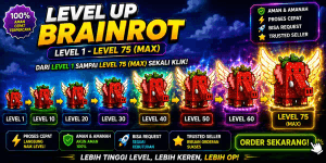 Upgrade Level Brainrot (1-Max)