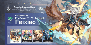ENDGAME ACCOUNT - RATE ON (BANNER CHARACTERS) - FEIXIAO + EVANESCIA + FUGUE + HUOHUO || FOR DETAILS CHECK DESCRIPTION [ASIA]