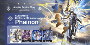 MIDGAME ACCOUNT - BONUS 1695 STELLAR JADES + 6 SPECIAL PASS - PHAINON (SIGNATURE) + FU XUAN + SPARKLE + BRONYA || FOR DETAILS CHECK DESCRIPTION [ASIA]