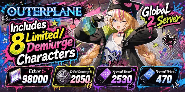 Outerplane Platinum Edition Account
