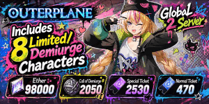 Outerplane Platinum Edition Account