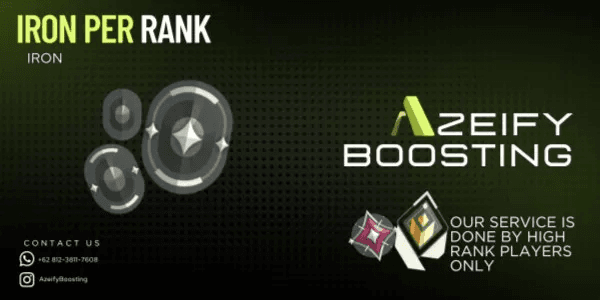 Iron per rank