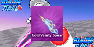 Gold Vanity Spear
