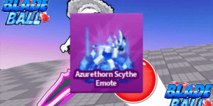 Azurethorn Scythe Emote