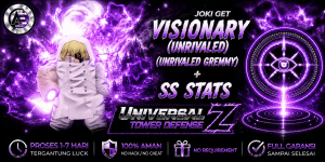 Joki Get Visionary (Unrivaled) (Unrivaled Gremmy) + SS Stats || Universal Tower Defense X (UTDX) ||