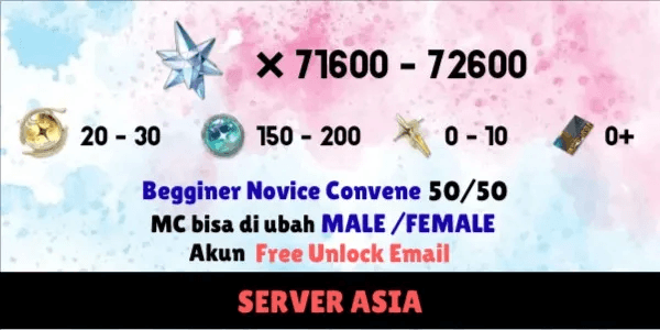 GACHA Starter READY Reroll Account [ASIA] - 1
