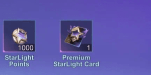 Premium Starlight Card