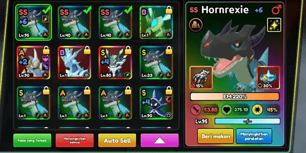 account Catch a Monster end game