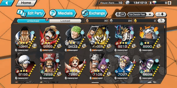 2 ex Extreme Max Account | Kizaru Max | Roger V1 B4 | Log Bandai | Solo Fresh | [Android/iOS] - One Piece Bounty Rush