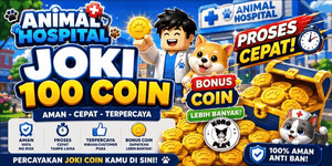Joki 100 Coin | Animal Hospital | Many Bonuses!