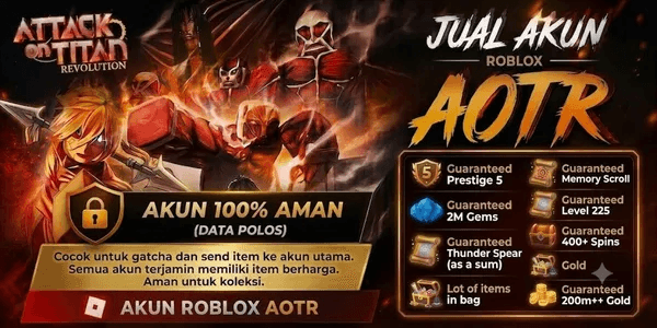 AOTR Account / Attack On Titan Revolution Account