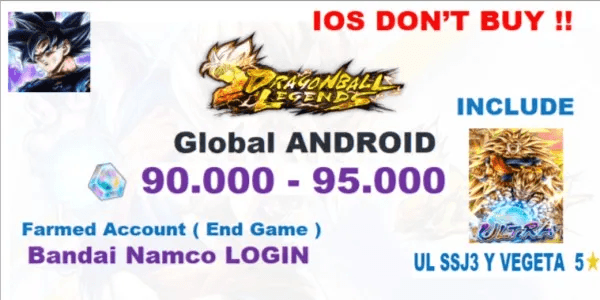 Gacha Account Dragon Ball Legends Global-07