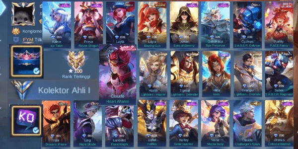 Mobile Legends Sultan Account
