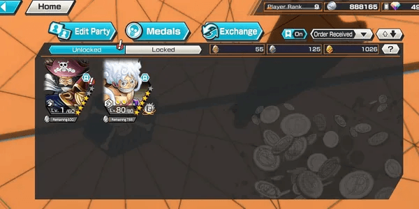 2 ex Extreme Max Account | Nika V2 | Roger v2 | RD 494 | GF 1026 | Log Bandai | Solo Fresh | [Android/iOS] - One Piece Bounty Rush