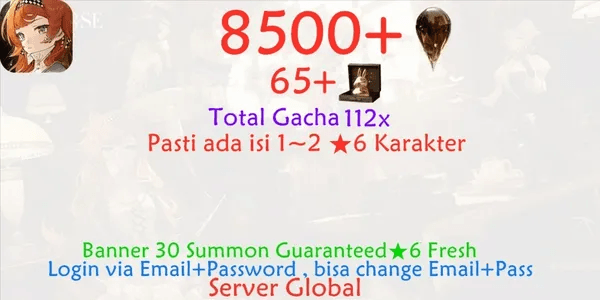 Reverse Gacha Account 1999-4