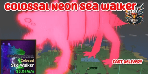 Colossal Neon Sea Walker Catch And Tame