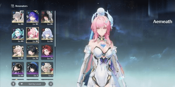 Gambar Product Aemeath + Hiyuki + Chisa + Lucilla + Mornye | 3 Signature Weapon